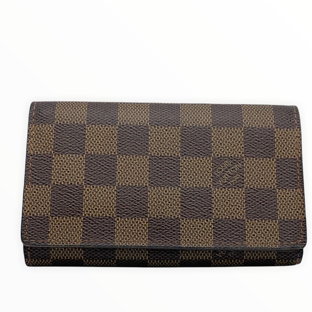 $4️⃣9️⃣5️⃣Damier Ebene Tri-fold short wallet